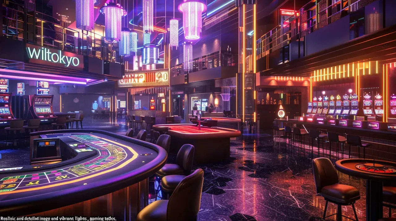 Sala da gioco casinò online moderna